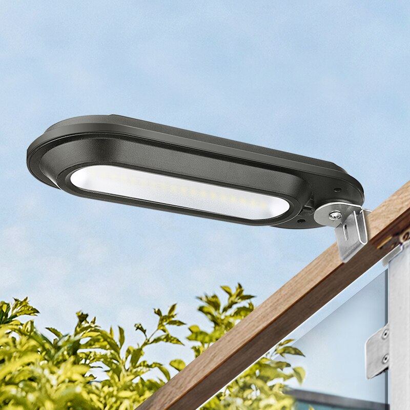 LED 야외 태양 홍수 빛 IP65 방수 고휘도 접는 LED 스포트 라이트 클램프 램프 정원 월스트리트 야드 가드